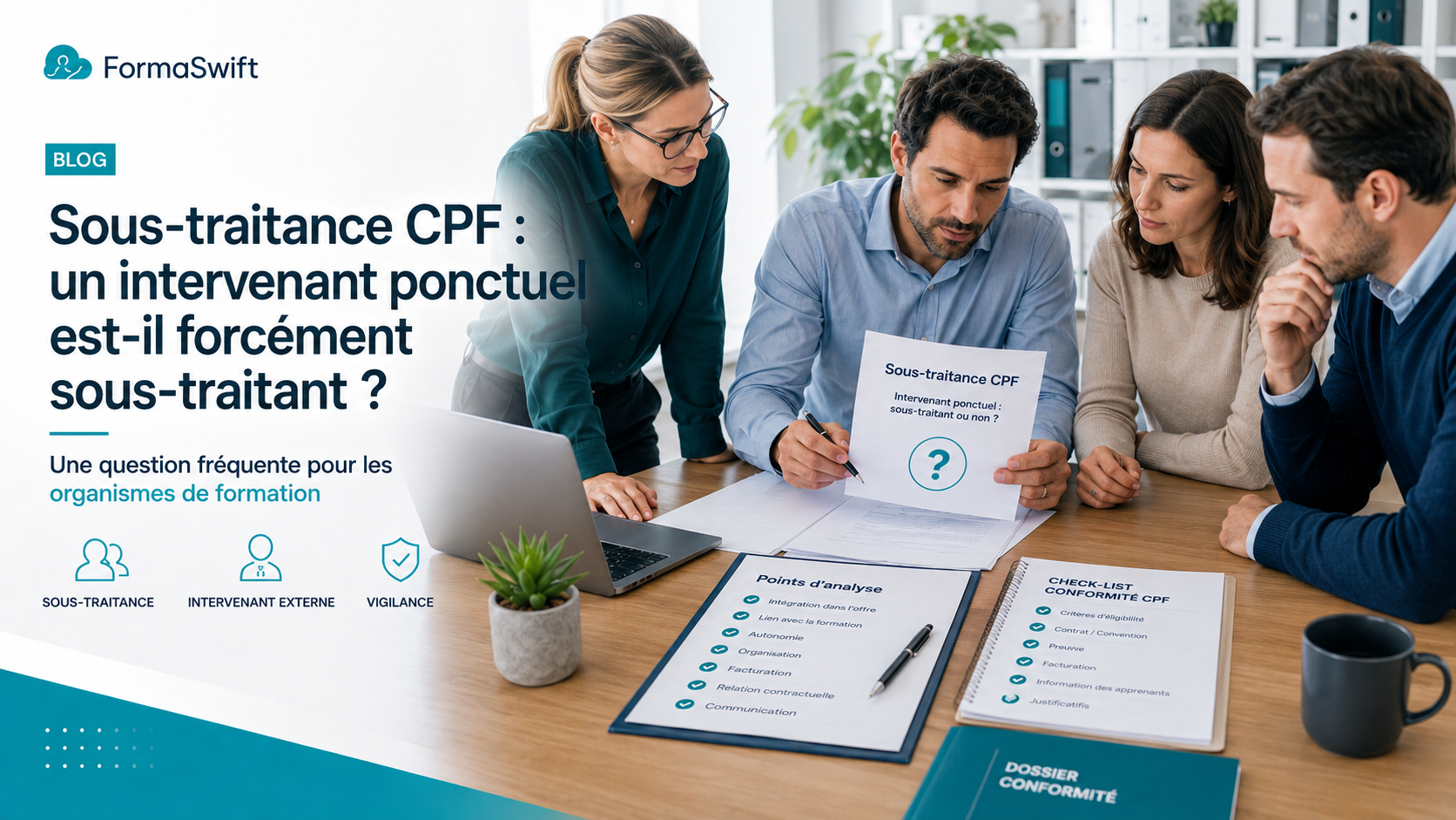 Sous-traitance CPF : un intervenant ponctuel est-il forcément sous-traitant ?