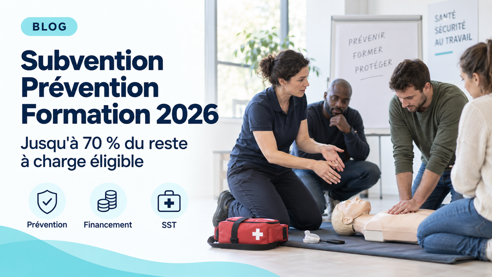 Subvention Prévention « Formation » 2026 : jusqu'à 70 % du reste à charge financé